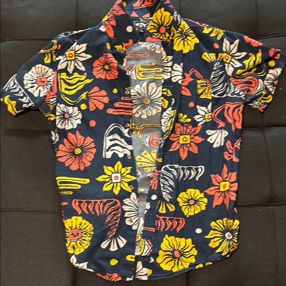 Floral Billabong Button Up